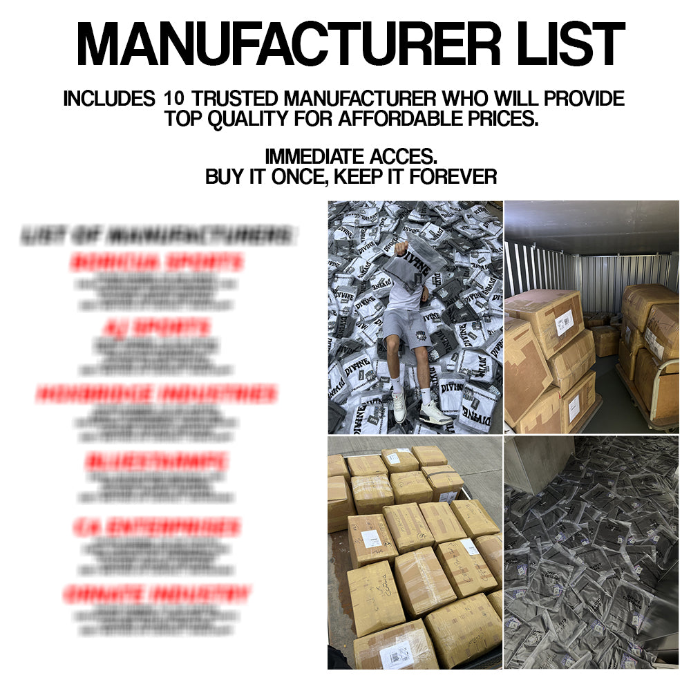 MANUFACTURER LIST
