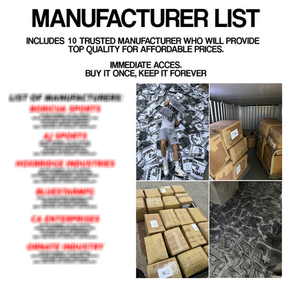 MANUFACTURER LIST